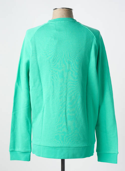 Sweat-shirt bleu ADIDAS homme