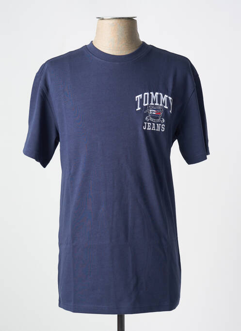 T-shirt bleu TOMMY HILFIGER pour homme