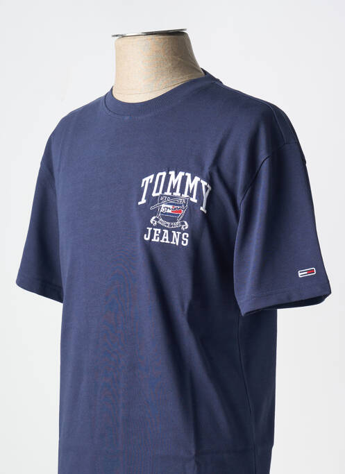 T-shirt bleu TOMMY HILFIGER pour homme