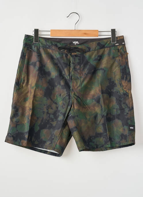Short vert VANS pour homme