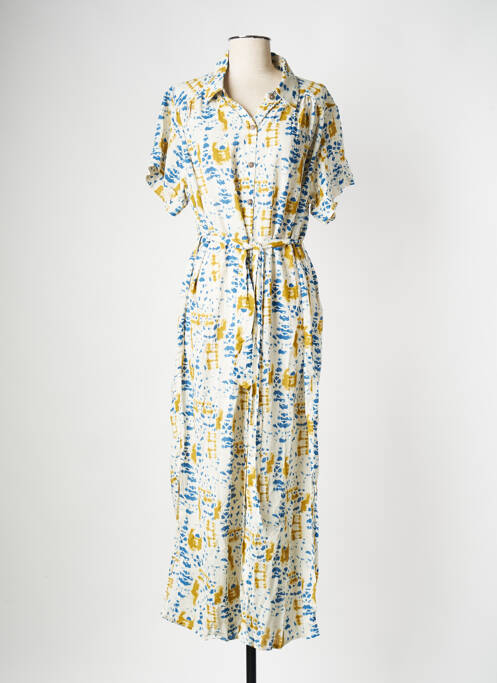 Robe longue beige GRACE & MILA pour femme