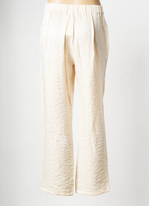 Pantalon large beige OBJECT pour femme