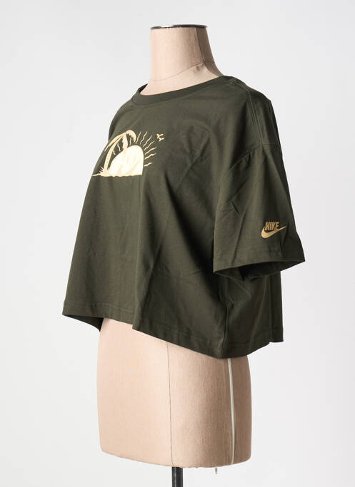 T-shirt gris NIKE pour femme