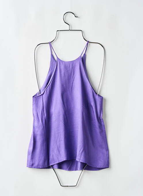 Top violet THINKING MU pour femme