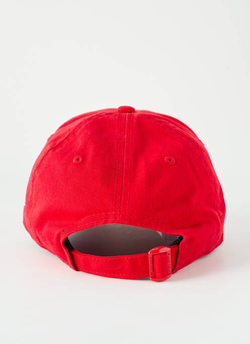 Casquette rouge NEW ERA pour homme