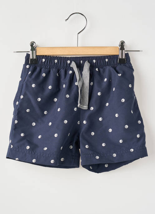 Short de bain bleu PETIT BATEAU pour garçon