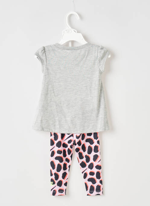 Ensemble de sport gris NIKE pour fille
