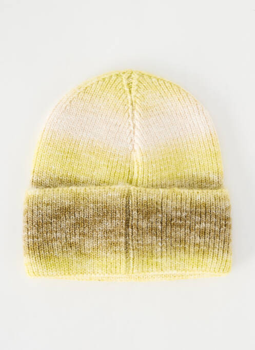Bonnet jaune WILD femme