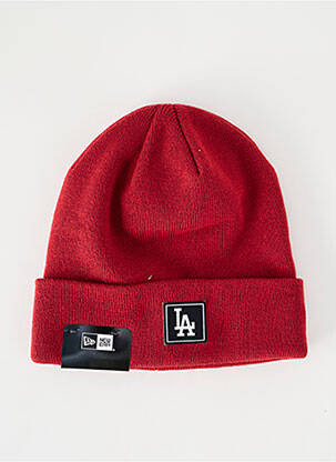 Bonnet rouge NEW ERA unisexe