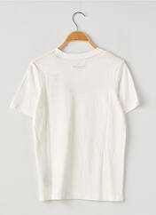 T-shirt blanc JACK & JONES pour garçon seconde vue