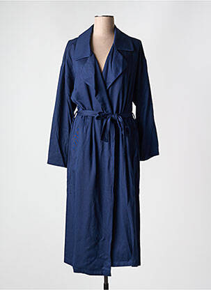 Trench bleu SEE U SOON femme