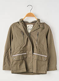 Manteau court col rond vert IKKS JUNIOR fille
