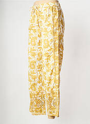 Pantalon droit jaune STELLA FOREST pour femme seconde vue