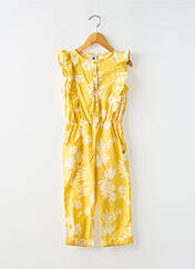 Combi-pantalon jaune PETIT BATEAU pour fille seconde vue