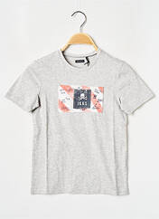 T-shirt gris IKKS JUNIOR pour garçon seconde vue
