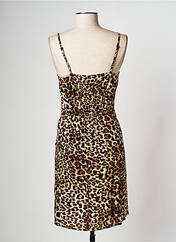 Robe courte marron PIECES pour femme seconde vue