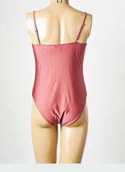 Maillot de bain 1 pièce rouge PIECES pour femme seconde vue