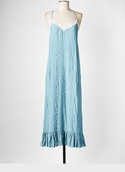 Robe mi-longue bleu SEE U SOON pour femme seconde vue
