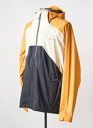 Imperméable capuche beige COLUMBIA homme