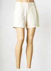 Short blanc KNOWLEDGE COTTON APPAREL pour femme seconde vue