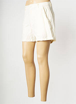 Short blanc KNOWLEDGE COTTON APPAREL femme