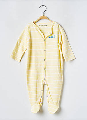 Combi-pantalon col rond jaune MAISON LABICHE garçon