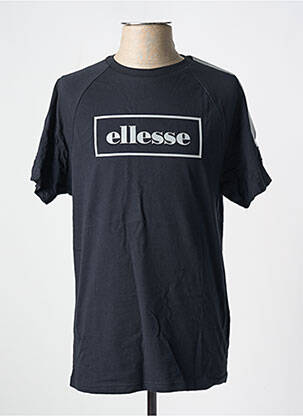 T-shirt col rond noir ELLESSE homme