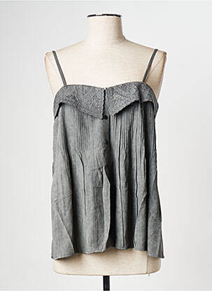 Débardeur noir SEE U SOON pour femme