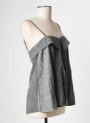 Débardeur noir SEE U SOON pour femme seconde vue