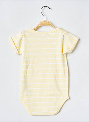 Body lingerie col rond jaune MAISON LABICHE fille