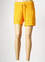 Short jaune ICHI pour femme seconde vue