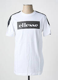T-shirt col rond blanc ELLESSE homme