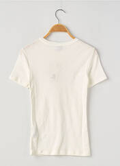 T-shirt blanc PETIT BATEAU pour femme seconde vue