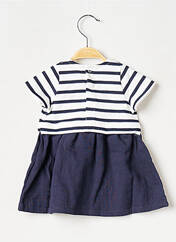 Robe mi-longue blanc PETIT BATEAU pour fille seconde vue