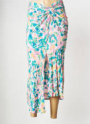 Jupe mi-longue rose SUNCOO pour femme seconde vue