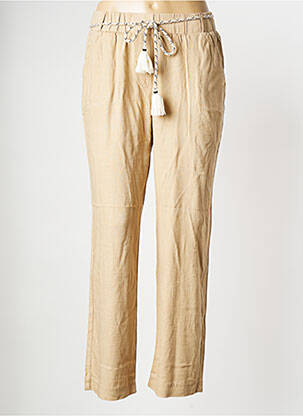 Pantalon droit marron VERO MODA femme