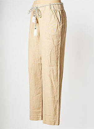 Pantalon droit marron VERO MODA femme
