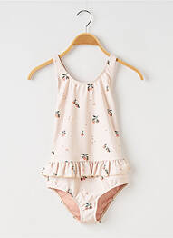 Maillot de bain 1 pièce beige LIEWOOD fille