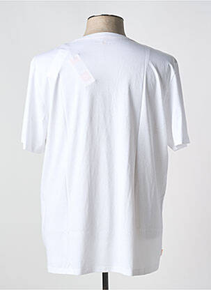 T-shirt col rond blanc TIMBERLAND homme