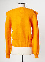 Gilet manches longues orange LEON & HARPER pour femme seconde vue