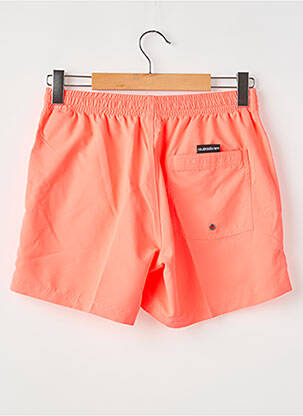 Short de bain orange QUIKSILVER homme