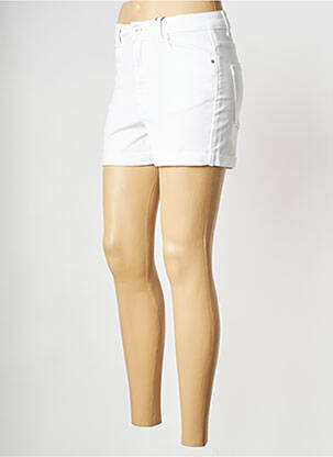 Short blanc PIECES femme