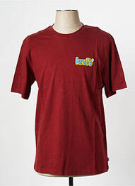 T-shirt col rond marron LEVIS homme