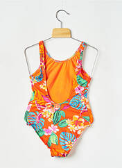 Maillot de bain 1 pièce orange BANANA MOON pour fille seconde vue