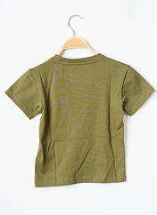 T-shirt vert ADIDAS pour enfant seconde vue