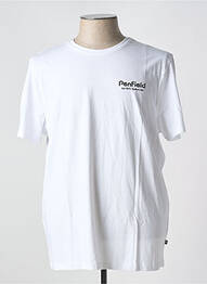 T-shirt col rond blanc PENFIELD homme
