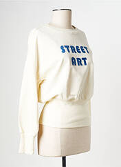 Sweat-shirt beige VILA pour femme seconde vue