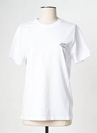 T-shirt col rond blanc MAISON LABICHE femme