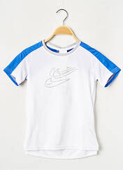 T-shirt blanc NIKE pour garçon seconde vue