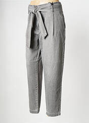 Jeans boyfriend gris IKKS pour femme seconde vue